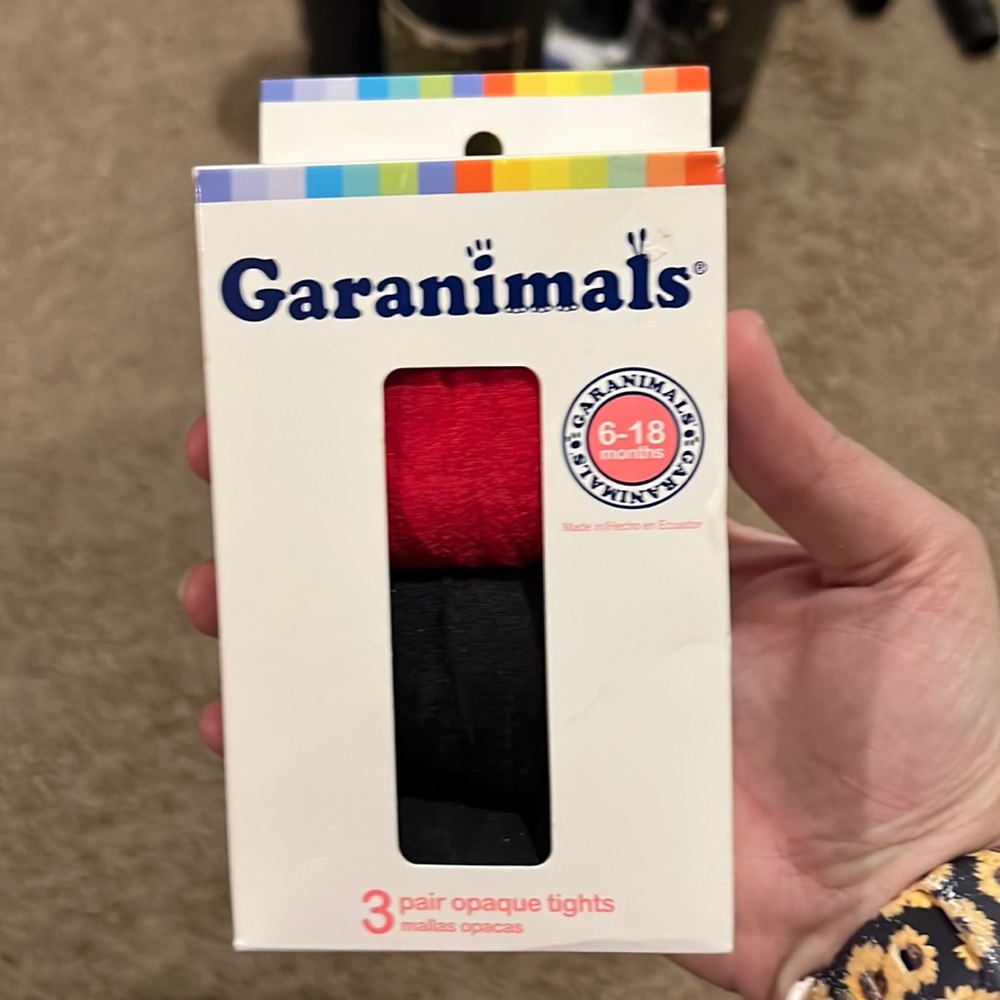 3-Pack Garanimals Tights